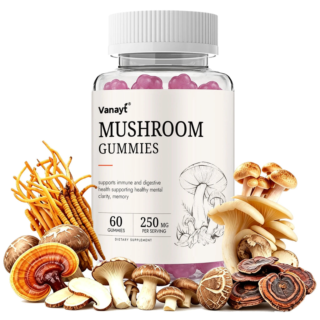 Mushroom Complex Gummies — 250mg, 60 Count